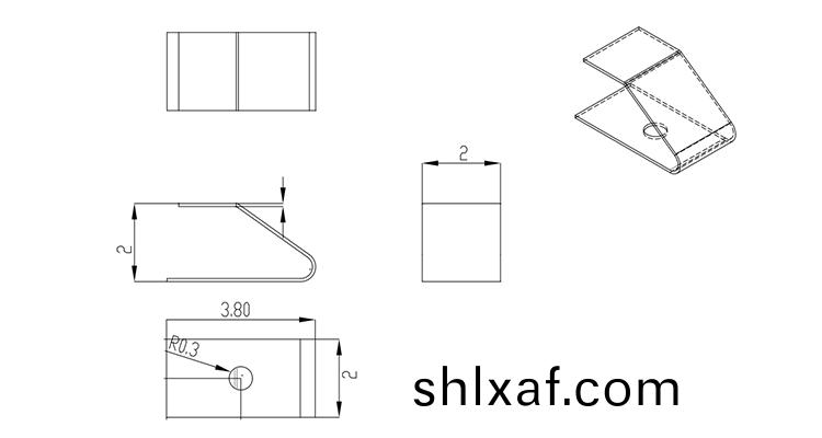 指形簧片SMD鍍金彈片用于(yu)電(dian)腦手機天線主機闆